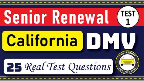 license renewal test for seniors should be harder pdf|california dmv senior refresher test.